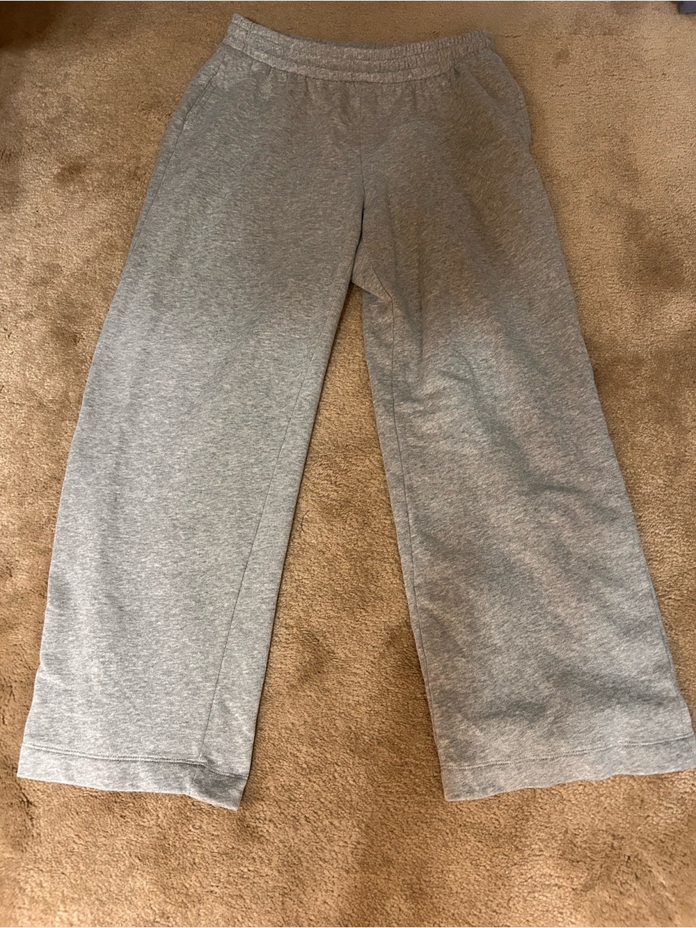 Old Navy Women's Gray Wide-Leg Pull-On Pants